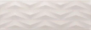 Плитка Ceramika Color Struktury 3D Axis Grey 25x75 глянцевая