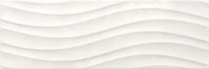 Плитка Ceramika Color Vinci Pearl Onda 25x75 матовая