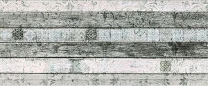 Декоративный элемент Ceramika Color Woodgrey Geo 25x60 матовый