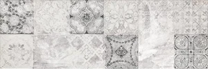 Декоративный элемент Ceramika Konskie Locarno Patchwork Inserto 25x75 глянцевый