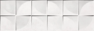 Плитка Ceramika Konskie Locarno White Quadra 25x75 глянцевая