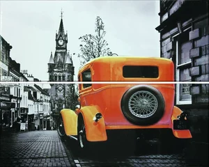 Панно Ceramika Konskie Retro 3 40x50 глянцевое