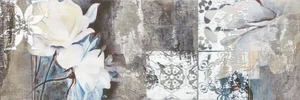 Декоративный элемент Ceramika Konskie Slate Flower 1 20x60 матовый