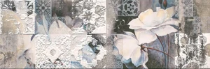 Декоративный элемент Ceramika Konskie Slate Flower 2 20x60 матовый