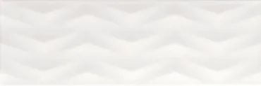 Плитка Ceramika Konskie Snow Glossy Axis White Struktura 25x75 глянцевая