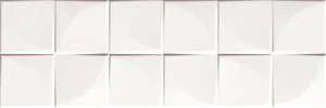 Плитка Ceramika Konskie Sweet Home Quadra White Glossy 25x75 глянцевая
