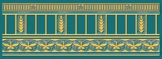 Бордюр Воспоминание Бирюзовый 05-01-1-93-03-72-885-0