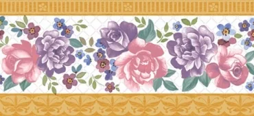 Ceramique Imperiale Бордюр Воспоминание Розовый 05-01-1-93-03-41-886-0 11,5x25 матовый