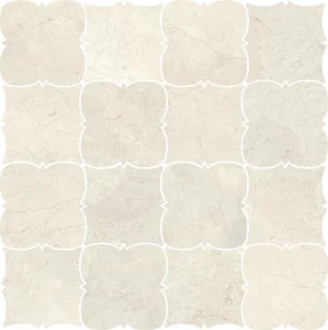 Мозаика Cerdomus Arpege Arabesque Bianco Sat. 70710 35,7x35,7 сатинированная
