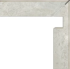 Бордюр Cerdomus Arpege Battiscala Dx Grigio 70626 10x60 матовый