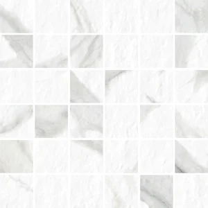 Мозаика Cerdomus Blast Mosaico 4,7x4,7 Statuario 65572 30x30 натуральная