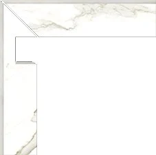 Бордюр Cerdomus Calacatta Battiscala Sn Puro Nat. 72786 4,8x60 матовый