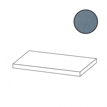 Ступень Cerdomus Concrete Art Angolo Dx Gradino Costa Retta Avio Safe 97703 33x120 сатинированная