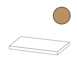 Concrete Art Angolo Dx Gradino Costa Retta Ocra Safe 97710