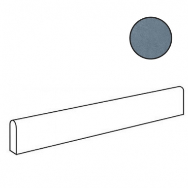 Бордюр Cerdomus Concrete Art Avio Battiscopa Matt 97575 4,8x120 матовый