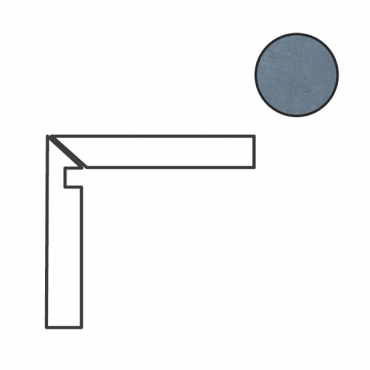 Спецэлемент Cerdomus Concrete Art Battiscala Sx Avio Matt 97600 4,8x120 матовый
