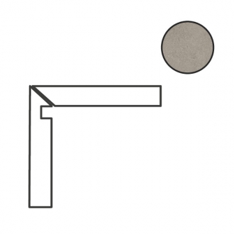 Concrete Art Battiscala Sx Grigio Matt 97608