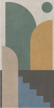 Декоративный элемент Cerdomus Concrete Art Decoro Scala 94957 60x120 матовый