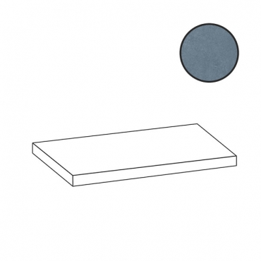 Ступень Cerdomus Concrete Art Elemento L Angolo Sx Avio Safe 97643 20x60 сатинированная