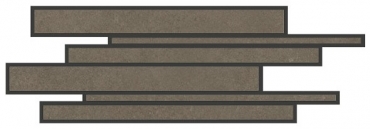 Мозаика Cerdomus Concrete Art Fascia Brick Tortora Matt 97023 20x60 матовая