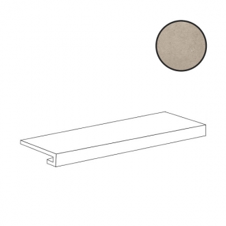 Concrete Art Gradino Costa Retta Beige Matt 97657