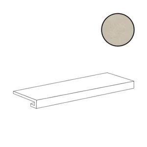Ступень Cerdomus Concrete Art Gradino Costa Retta Sabbia Safe 97675 33x120 сатинированная