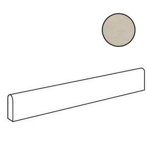 Бордюр Cerdomus Concrete Art Sabbia Battiscopa Matt 97583 4,8x120 матовый