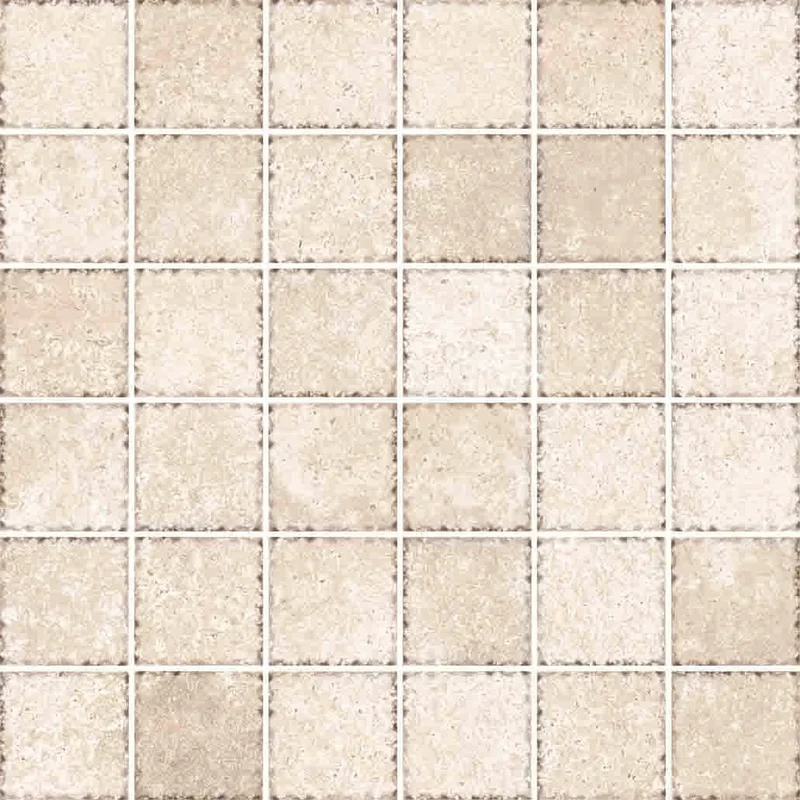 Мозаика Cerdomus Cottage Mosaico 4,7x4,7 Bianco 64808 30x30 матовая