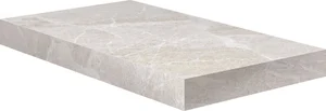Ступень Cerdomus Flint Angolo DX Gradino C. Retta White 62454 33x60 матовая