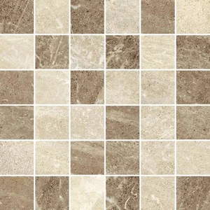Мозаика Cerdomus Flint Mosaico 4,7x4,7 Cream 61724 30x30 матовая