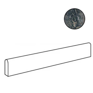Бордюр Cerdomus Iskra Battiscopa Orobico Levigato 96262 4,8x120 полированный