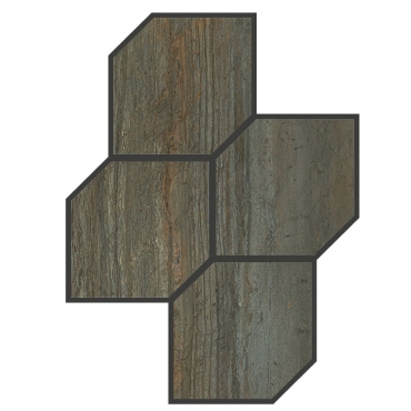 Мозаика Cerdomus Iskra Mosaico Concept Ardesia Levigato 94469 30x40 полированная