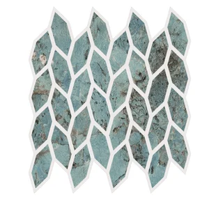 Мозаика Cerdomus Iskra Mosaico Gemma Amazonite Levigato 94465 32x37 полированная