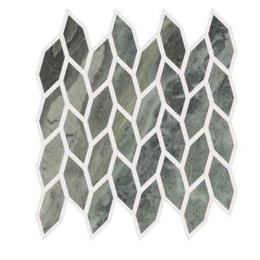 Мозаика Cerdomus Iskra Mosaico Gemma Irish Green Levigato 94467 32x37 полированная
