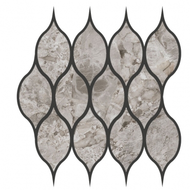 Мозаика Cerdomus Iskra Mosaico Sinuose Ceppo Di Gre Levigato 94475 32x33 полированная