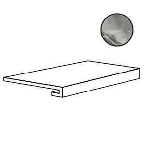 Ступень Cerdomus Jade Ematite Gradino Costa Ret Grip 33x120 структурированная
