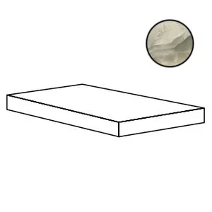 Ступень Cerdomus Jade Malachite Ang. Dx Gradino Costa Ret Nat 33x120 матовая