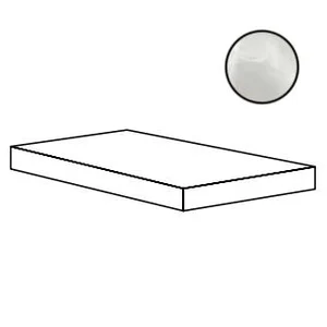 Ступень Cerdomus Jade Opale Ang. Dx Gradino Costa Ret Lev 33x120 полированная