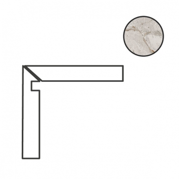 Спецэлемент Cerdomus Karnis Battiscala Sx Silver Matt 97465 4,8x120 матовый
