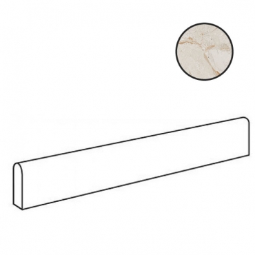 Бордюр Cerdomus Karnis Ivory Battiscopa Levigato 97453 4,8x120 полированный