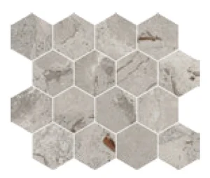 Мозаика Cerdomus Karnis Mosaico Esagona Grey Matt 97427 27,5x33 матовая