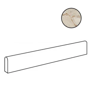 Бордюр Cerdomus Karnis Sand Battiscopa Levigato 97454 4,8x120 полированный