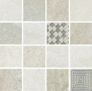 Мозаика Cerdomus Lefka Mosaico 4,7x4,7 Ice con Metallo 57164 30x30 матовая