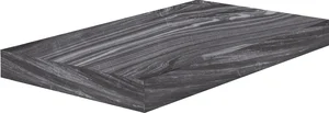 Ступень Cerdomus Luxe Angolo Sn Gradino C.Retta Black Grip 77124 33x120 матовая