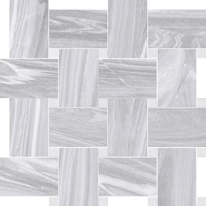 Мозаика Cerdomus Luxe Contrasti Ash Lev. con Tozz.Madreperla 75013 30x30 лаппатированная