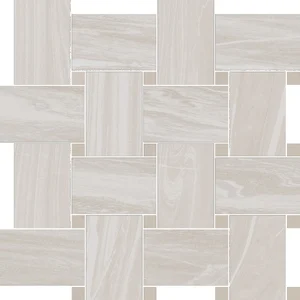 Мозаика Cerdomus Luxe Contrasti Ivory Lev. con Tozz.Madreperla 75012 30x30 лаппатированная