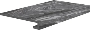 Ступень Cerdomus Luxe Gradino C.Retta Dark Grey Lev. 75147 33x120 полированная
