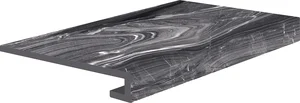Ступень Cerdomus Luxe Gradino Costa Retta Black Grip 77090 33x120 матовая