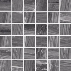 Мозаика Cerdomus Luxe Mosaico 4,7x4,7 Dark Grey Lev. 74991 30x30 полированная
