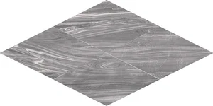 Мозаика Cerdomus Luxe Rombi Grey Lev. 77582 15x30 полированная